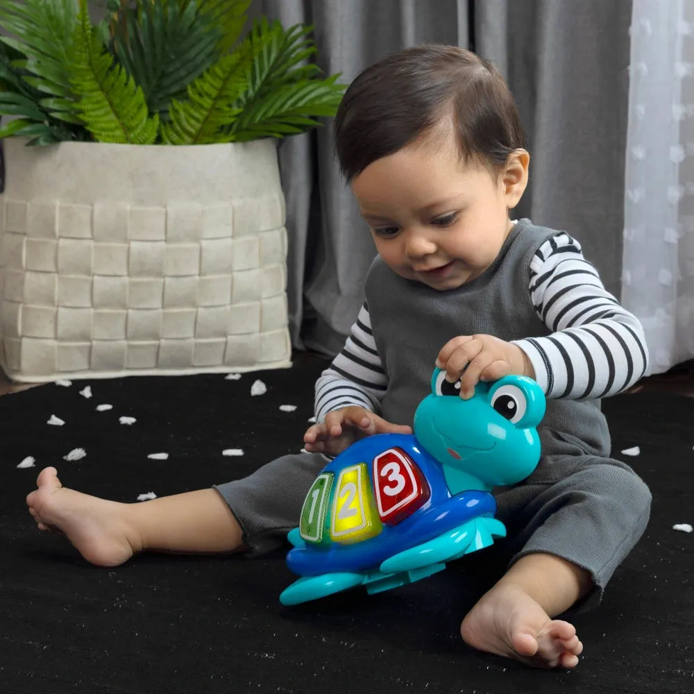Baby Einstein 2-in-1 Ocean-Themed Activity Jumper – Sea Exploration Sensory Jumper for Babies