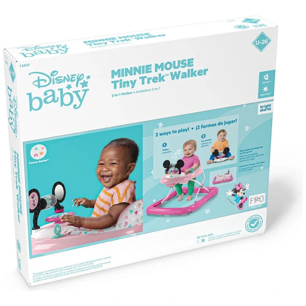 Disney Baby Minnie Mouse Walker by Bright Starts | Activity & Learning Walker