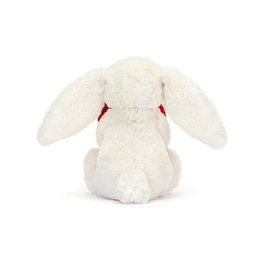 Bashful Red Love Heart Bunny – Cute Valentine Plush by Jellycat