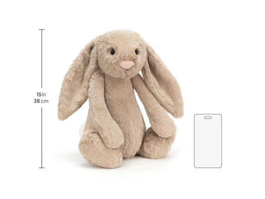 Bashful Beige Bunny – Classic Soft Cuddle Companion by Jellycat