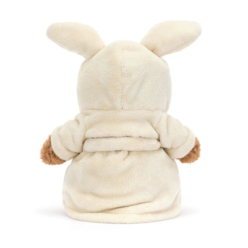 Jellycat Bartholomew Bear – Cozy Bathrobe Outfit | Soft Plush Accessory for Kids